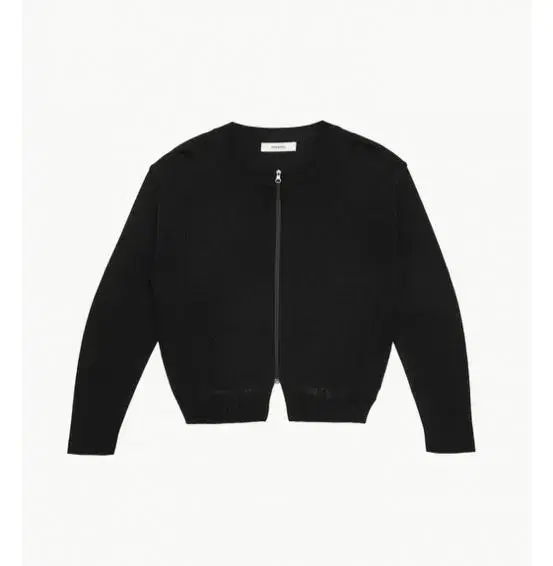 아모멘토 가디건 BACK CUT-OUT CARDIGAN_BLACK